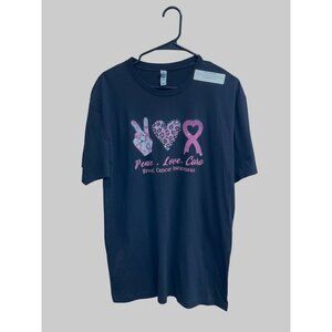 Squishy Faces - Peace Love Cure Breast Cancer Awareness Large